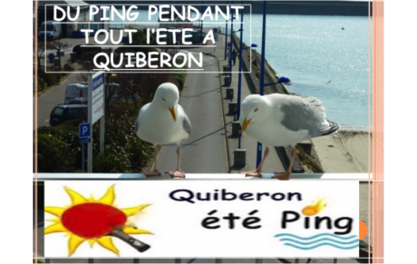 Du ping en été à QUIBERON