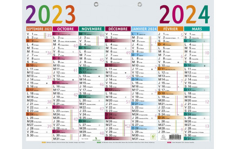 Saison 2023-2024: calendriers des 3 équipes pour la phase 1